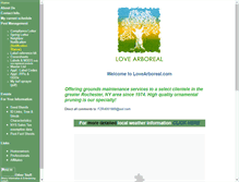 Tablet Screenshot of lovearboreal.com